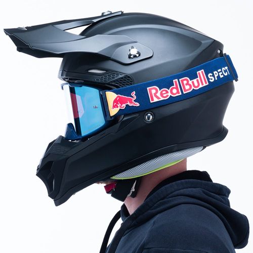 משקפי אבק מקצועיים Red Bull STRIVE מסגרת כחול עדשה כחולה
