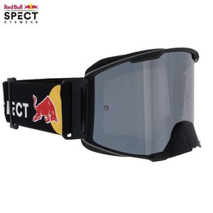 משקפי אבק RED BULL STRIVE מסגרת שחור מט עדשה כסף מראה