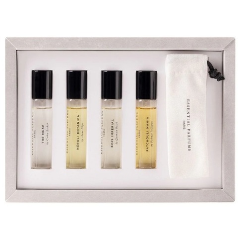 בושם יוניסקס סט דיסקברי של אסנשייל פרפיום  Essential Parfums Discovery Set 10ml x 4 