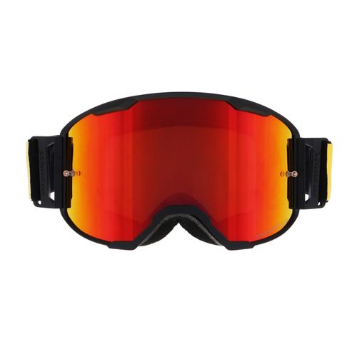 משקפי אבק RED BULL STRIVE מסגרת שחור מט עדשה אדום מראה