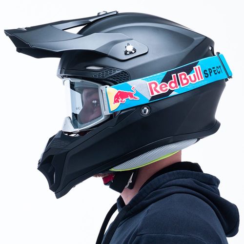 משקפי אבק RED BULL STRIVE מסגרת אפור מט עדשה כסף מראה