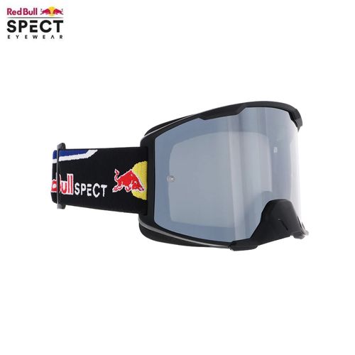 משקפי אבק RED BULL STRIVE מסגרת שחורה עדשה מעושנת/כסופה