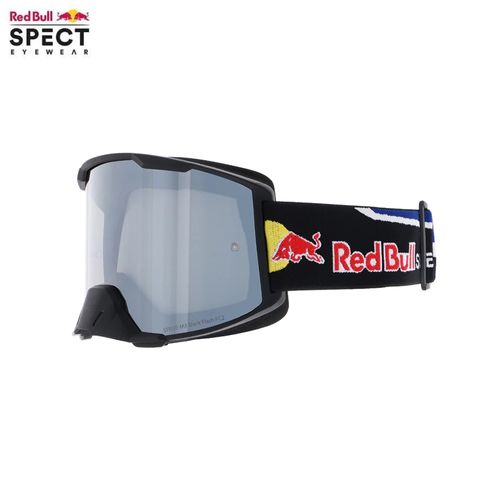 משקפי אבק RED BULL STRIVE מסגרת שחורה עדשה מעושנת/כסופה