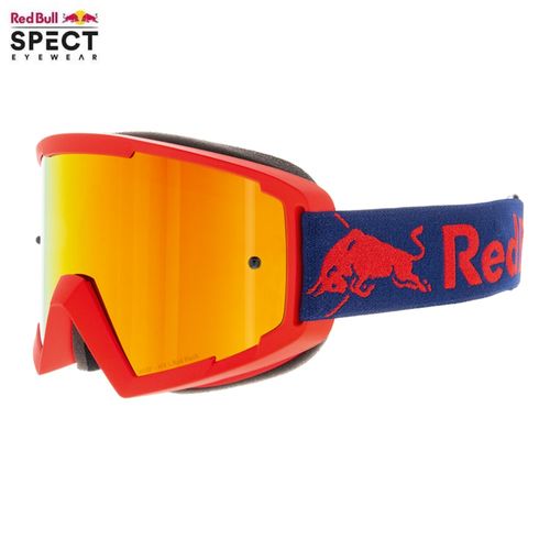משקפי אבק RED BULL WHIP אדום מט עדשה אדום מראה
