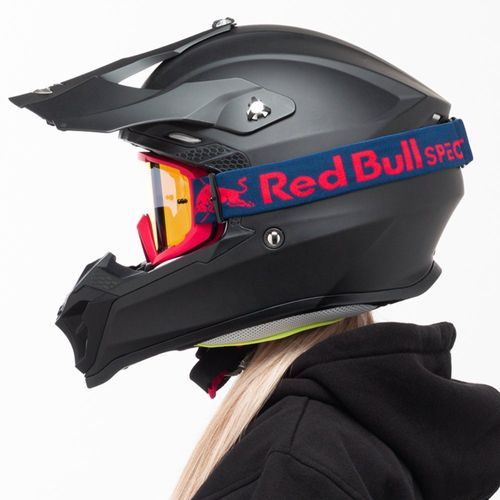 goggles Red Bull WHIP red mirror lens