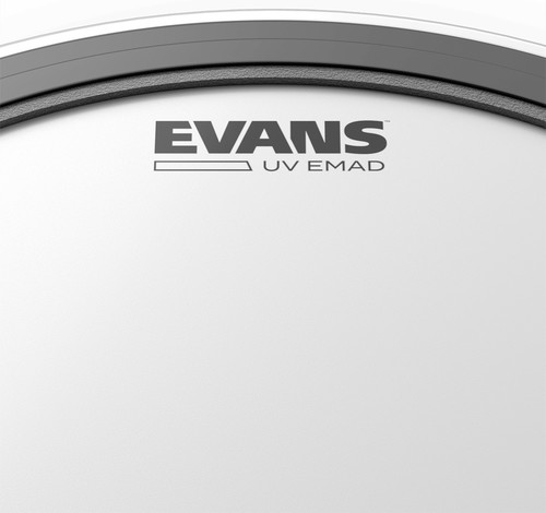 זווית נוספת evans emad uv coated bass drumhead