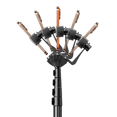 UGREEN LP680 חצובה + מקל סלפי 1.8 מטר עם שלט Bluetooth וסיבוב 360°