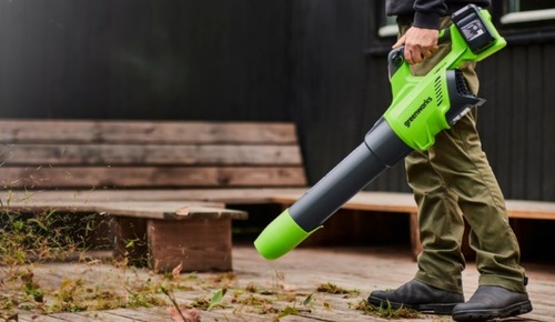 מפוח נטען Greenworks BL48L00-01 מק
