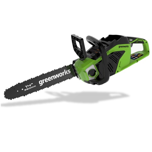 מסור שרשרת Greenworks CS3532G 24V - מנוע Brushless עם להב 35 ס