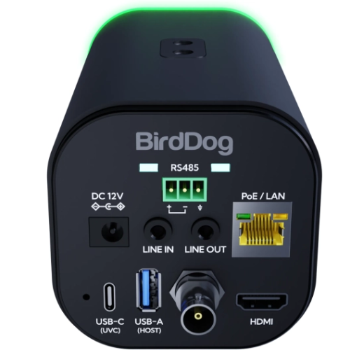 מצלמת BirdDog 4K UHD BOX CAMERA MAKI Ultra 12x - שחורה
