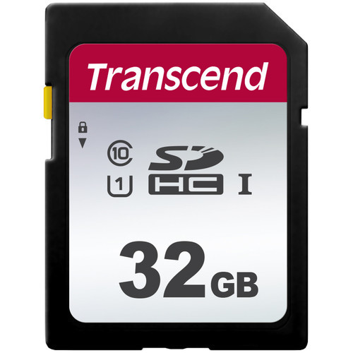כרטיס זיכרון TRANSCEND SDHC UHS-I 300S 32GB