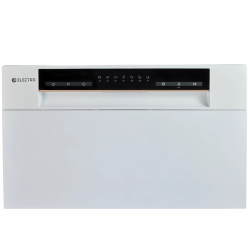 מדיח כלים על השיש ל-6 מערכות כלים Electra EL100109W – צבע לבן