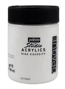 צבע אקריליק 500מל High Viscosity  PEBEO