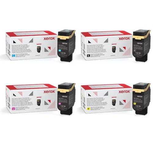טונר אדום למדפסת לייזר צבע משולבת Xerox VersaLink C415V/DN