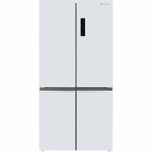 מקרר 4 דלתות מקפיא תחתון 600 ליטר Electra EL685GW – גימור זכוכית לבנה - צומת רוחב: 91 ס"מ