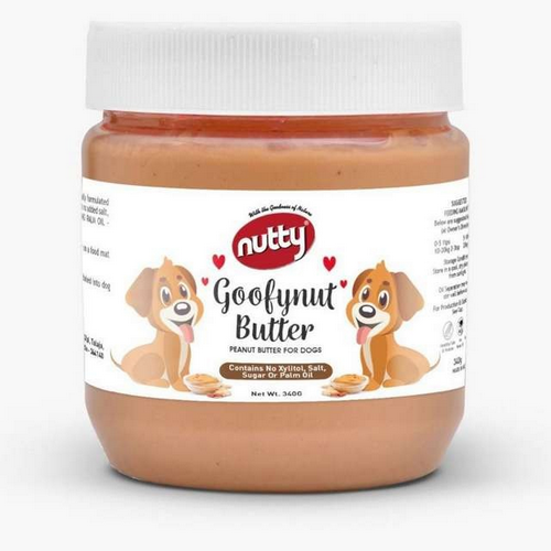 ממרח מילוי לקונג בטעם חמאת בוטנים 340 גרם | Nutty Peanut Butter Filling for Dogs 340g