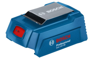 מתאם בוש לטעינת USB לסוללה 18V LI דגם GAA 18 מבית BOSCH