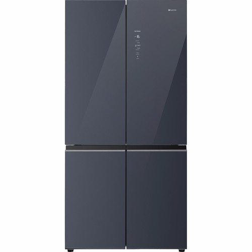 מקרר 4 דלתות מקפיא תחתון 600 ליטר Electra EL685GS – גימור זכוכית כסופה- צומת רוחב: 91 ס