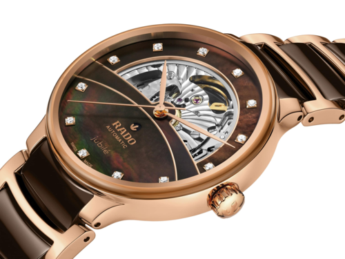 RADO R30028902 CENTRIX גברים Automatic Diamonds Open Heart