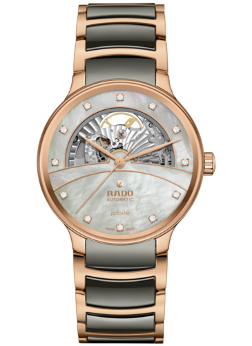 RADO R30028912 CENTRIX גברים Automatic Diamonds Open Heart