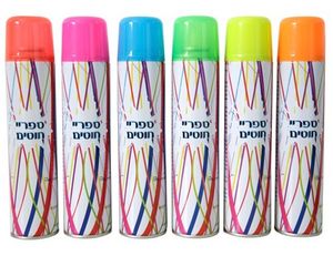 מיכל ספריי חוטים צבעוני (מגוון צבעים) 234 גר