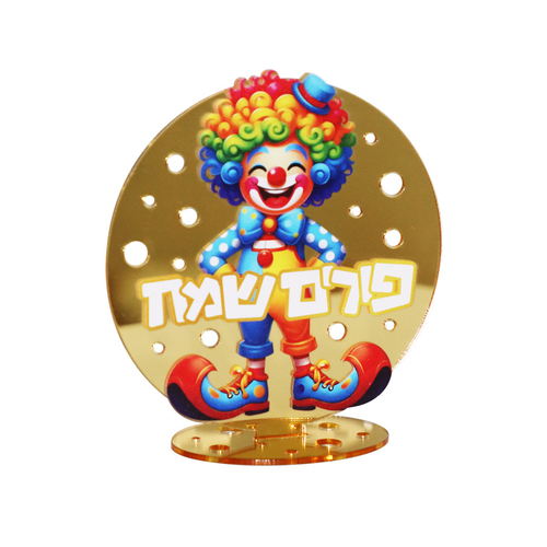 קישוט שולחן אקרילי דגם 'הקרנבל הגדול'