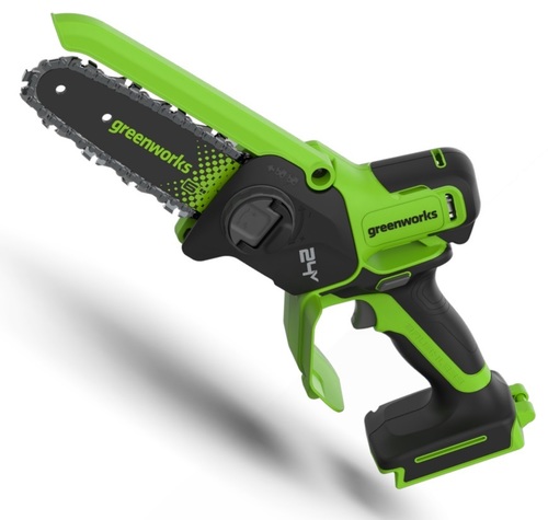 מסור שרשרת מיני Greenworks CS1522G - מסור נטען 24 וולט עם שרשרת 15 ס
