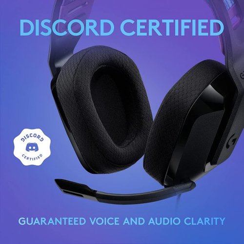 אוזניות גיימינג חוטיות Logitech G335