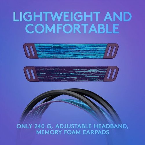 אוזניות גיימינג חוטיות Logitech G335