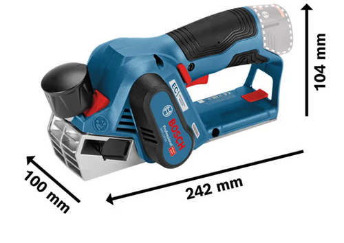 מקצוע נטען כולל 2 סוללות 3Ah דגם BOSCH GHO 12V-20 בוש