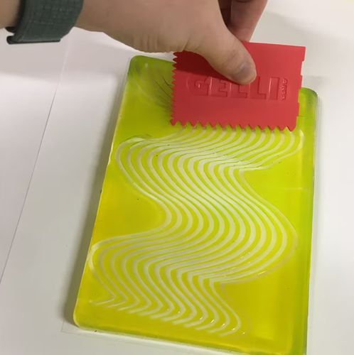 משטח ג'לי/ג'יל פלייט להדפס מבית GELLI ARTS (מגוון גדלים לבחירה)