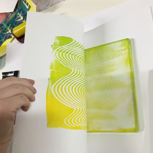 משטח ג'לי/ג'יל פלייט להדפס מבית GELLI ARTS (מגוון גדלים לבחירה)