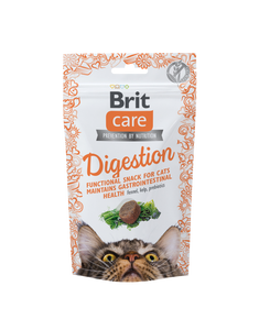 בריט-קר חטיף לעיכול לחתול 50 גרם Brit Care