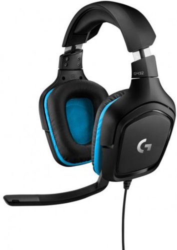 אוזניות גיימינג חוטיות Logitech G432 7.1 Surround Sound