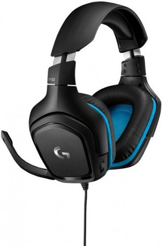 אוזניות גיימינג חוטיות Logitech G432 7.1 Surround Sound