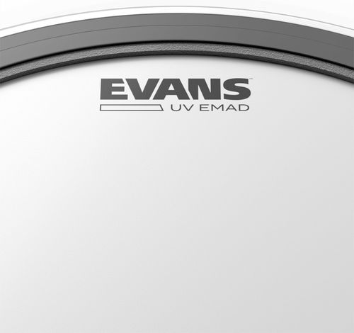זווית נוספת evans emad uv coated bass drumhead