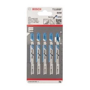 סט 5 להבי מסור אנכי BOSCH T 121 BF