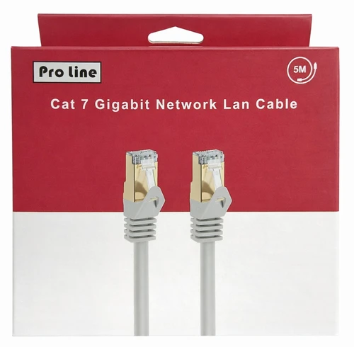 כבל רשת Cat7 באורך 5 מטר Pro Line