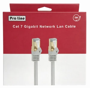 כבל רשת Cat7 באורך 5 מטר Pro Line