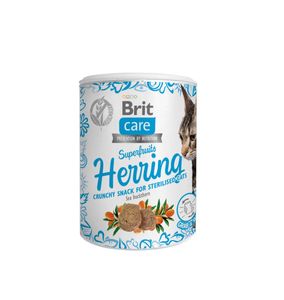 בריט-קר חטיף סופרפרוט לחתול עם הרינג Brit Care
