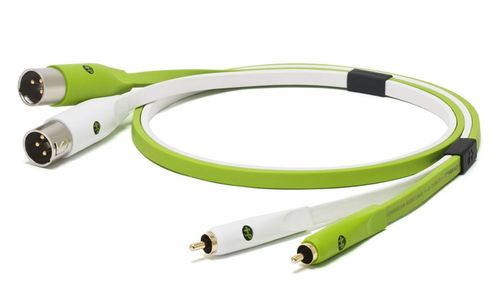 כבל XLR זכר ל d+ RCA - כפול באורך 1 מטר - דגם d+ RXM