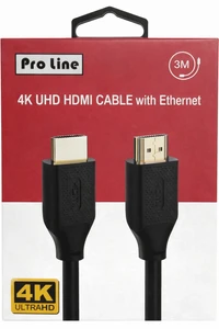 כבל HDMI 4K באורך 3 מטר Pro Line
