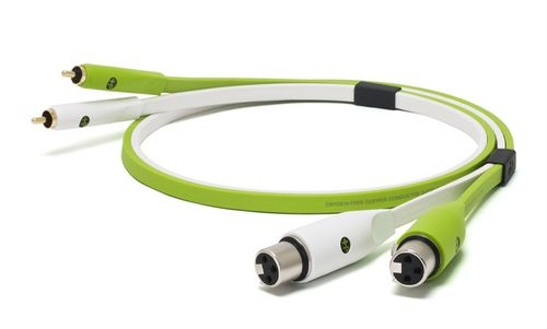 כבל כפול XLR נקבה ל RCA - באורך 2 מטר - דגם d+ XFR