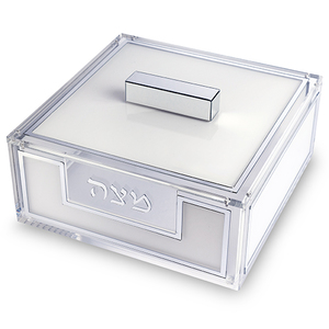מצה אקריל שוכב כסף
