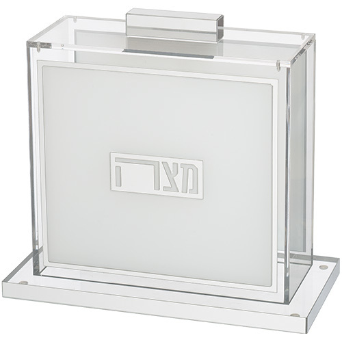 מצה אקריל בסיס כסף