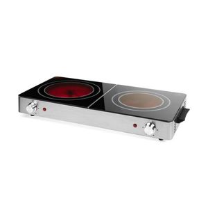 פלטת בישול קרמית כפולה דגם EL-734 מבית Electro Hanan