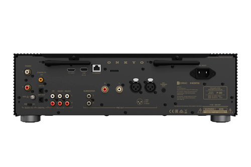 קדם מגבר הכולל סטרימר Onkyo Icon P80 צבע שחור