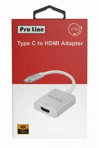 מתאם Type-C ל-HDMI מבית Pro Line