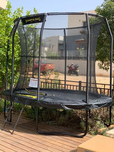 טרמפולינה אובלית 3.0\2.1 JUMPKING שחורה