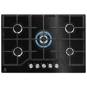 כיריים גז 75 ס"מ זכוכית שחורה Electrolux KGG75362K